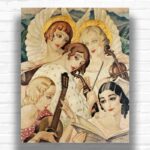 A Johan Sebastian Bach Humblement by Gerda Wegener - Paint by Numbers