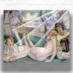 A Summer Day by Gerda Wegener Paint by Numbers - Nude Art Deco