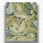 Acanthus by William Morris Paint by Numbers - Vintage Leaves Pattern Art