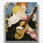 Air De Capri by Gerda Wegener Paint By Numbers – Famous Art Deco Art