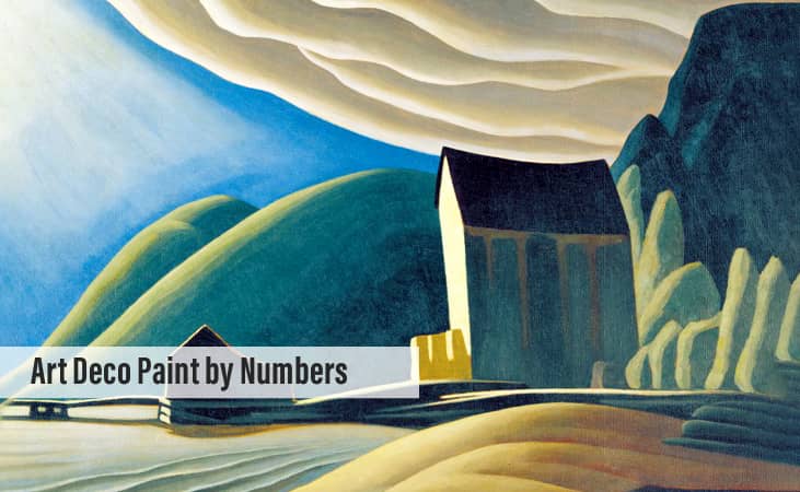 Art Deco Paint by Numbers