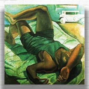 Bather by Salvador Dali Paint by Numbers – Early Cubism Artwork