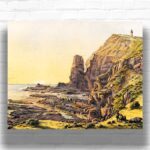 Castle Rock, Cape Schanck by Eugene von Guerard - Paint by Numbers