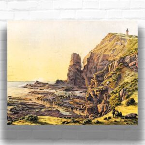 Castle Rock, Cape Schanck by Eugene von Guerard - Paint by Numbers