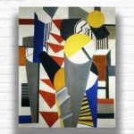 Composition by Fernand Leger Paint by Numbers - Geometric Abstract Art