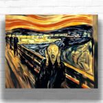 Edvard Munch The Scream Paint by Number - Most Popular Art