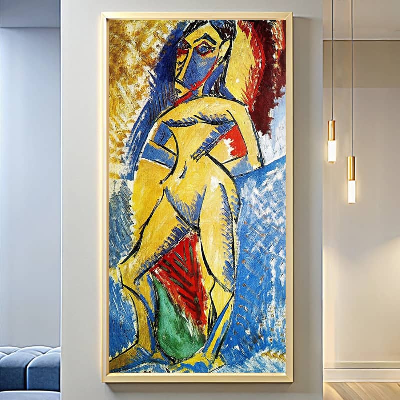 Femme Nue by Picasso Paint by Numbers Kit – Famous Art on Large Canvas