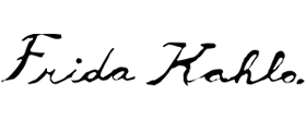 Frida Kahlo Signature