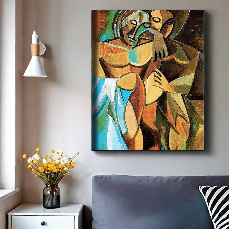 Friendship by Pablo Picasso Paint by Number – Cubism Famous Art