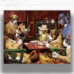 His Station and Four Aces by Cassius Marcellus Coolidge - Paint by Numbers