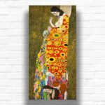 Hope II by Gustav Klimt Paint by Number – Famous Art, Large Wall Decor