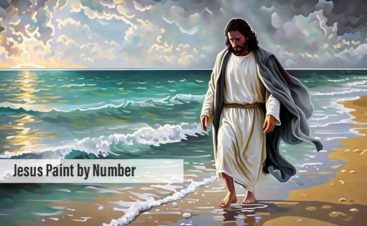 Jesus Paint by Number