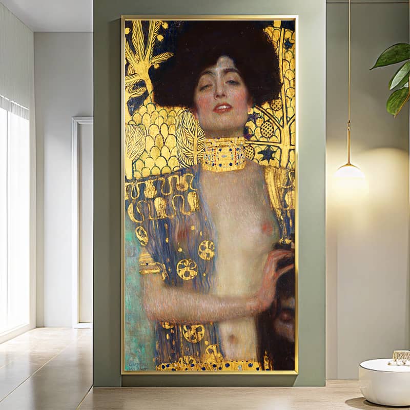 Judith and the Head of Holofernes by Klimt Paint by Numbers Kit – Famous Artwork