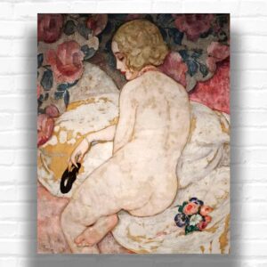 La Belle Masque by Gerda Wegener Paint by Numbers - Art Nouveau Nude