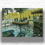 La Grenouillere by Claude Monet Paint by Numbers - Famous Artwork