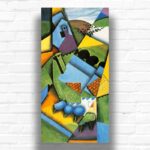 Landscape with House at Ceret by Juan Gris 1913 – Large Paint by Numbers