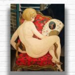 Lili Hot Summer by Gerda Wegener Paint By Number – Famous Art Deco Nude Portrait