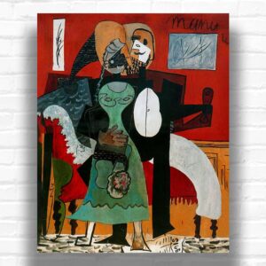 Lovers by Pablo Picasso Paint by Numbers - Cubism Famous Art