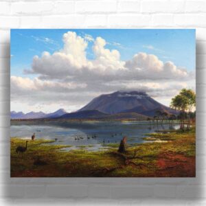 Mount William and Part of the Grampians in West Victoria by Eugene von Guerard – Paint by Numbers