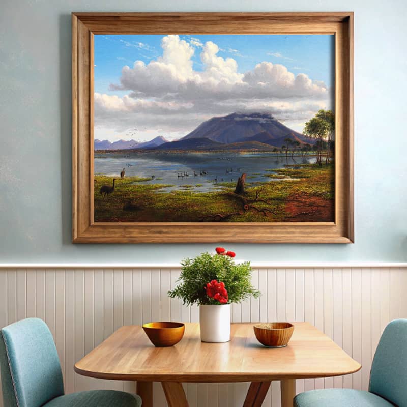 Mount William and Part of the Grampians in West Victoria by Eugene von Guerard – Paint by Numbers Kit