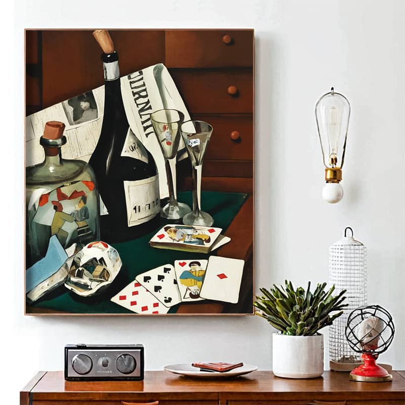 Nature Morte by Gerda Wegener Paint by Number – Famous Art Deco Still Life