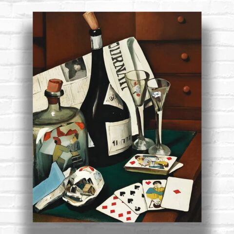 Nature Morte by Gerda Wegener Paint by Numbers – Famous Art Deco Still Life