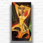 Nude with Raised Arms by Picasso Paint by Number - Famous Art on Large Canvas1