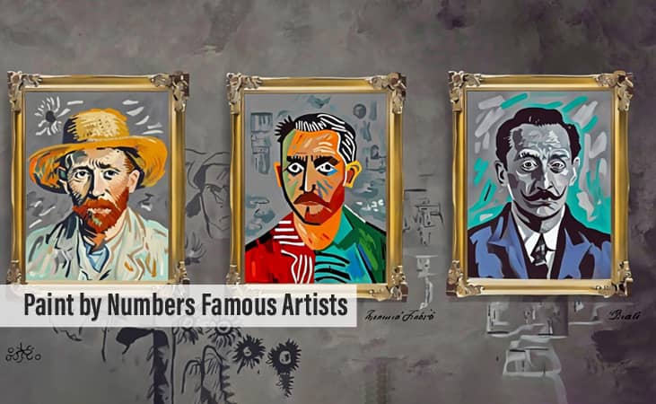 Paint by Numbers Famous Artists