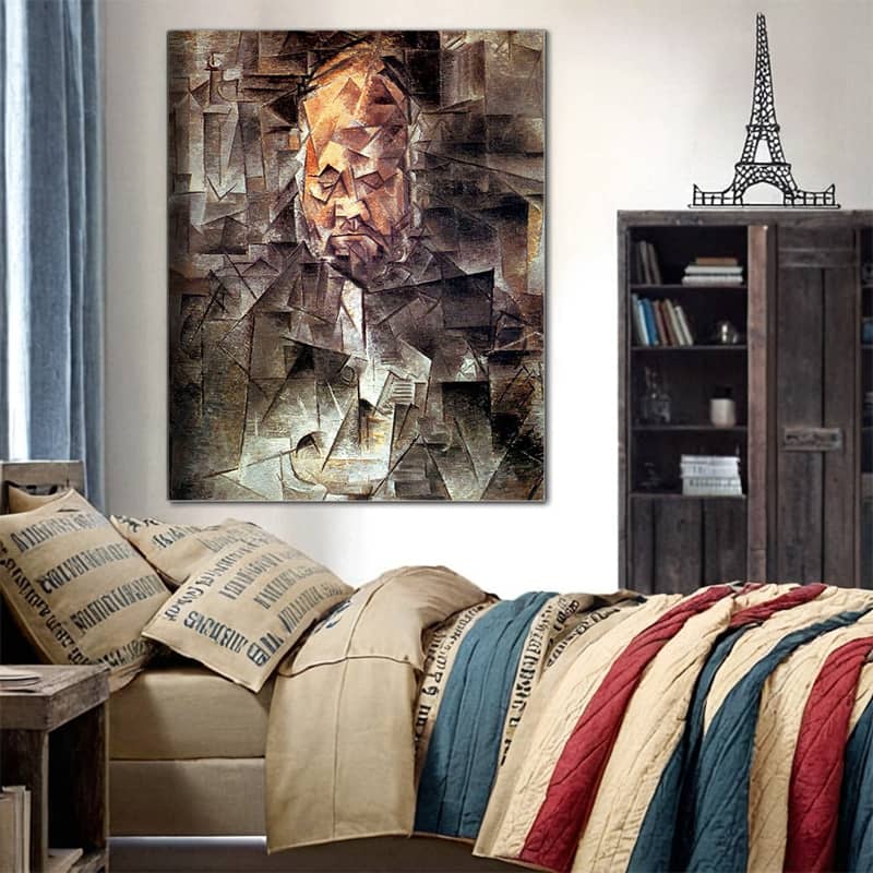 Portrait of Ambroise Vollard by Pablo Picasso Paint by Number - Famous Artwork