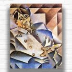 Portrait of Pablo Picasso by Juan Gris Paint by Numbers - Most Famous Cubism Art