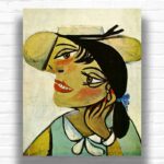 Portrait of Woman in D'hermine Pass (Olga) by Picasso – Paint by Numbers Kit