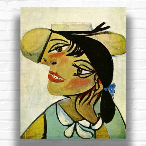 Portrait of Woman in D'hermine Pass (Olga) by Picasso – Paint by Numbers Kit