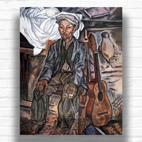 Roma from Figueres by Salvador Dali Paint by Numbers - Expressionism Portrait