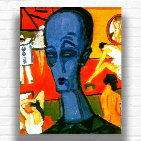 Saltimbanques by Salvador Dali Paint by Numbers – Expressionism Famous Artwork