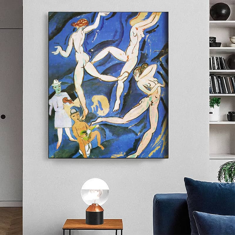 Satirical Composition by Salvador Dali Paint by Number - Famous Dance Artwork