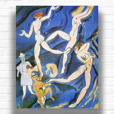 Satirical Composition by Salvador Dali Paint by Numbers - Famous Dance Artwork