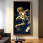 Saturn Devouring His Son by Francisco Goya Paint by Numbers - Famous Dark Art