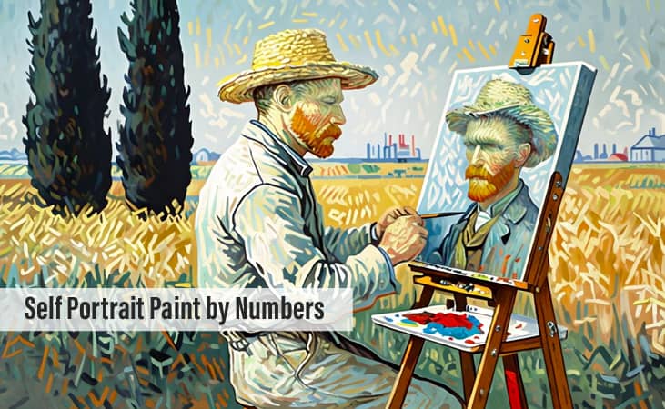 Self Portrait Paint by Numbers