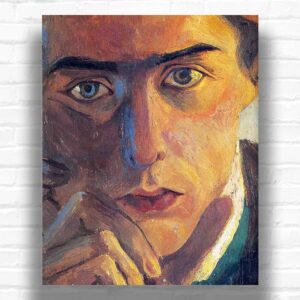 Self-Portrait by Max Ernst Paint by Numbers - Famous German Artist Portrait