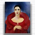 Self-Portrait by Tarsila do Amaral Paint by Numbers – Famous Modern Art