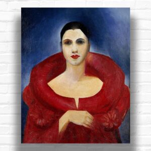 Self-Portrait by Tarsila do Amaral Paint by Numbers – Famous Modern Art