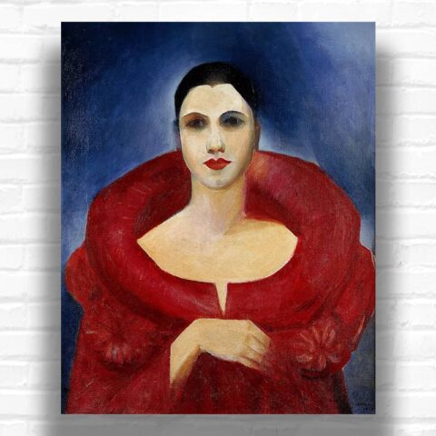 Self-Portrait by Tarsila do Amaral Paint by Numbers – Famous Modern Art