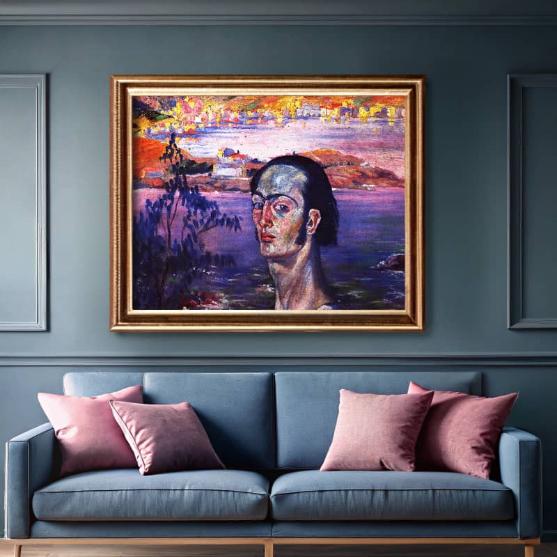 Self-Portrait with Raphaelesque Neck by Salvador Dali - Paint by Numbers Kit