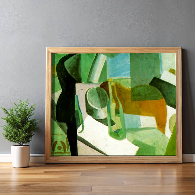 Still Life by Salvador Dali Paint by Number - Famous Simple Cubism Art