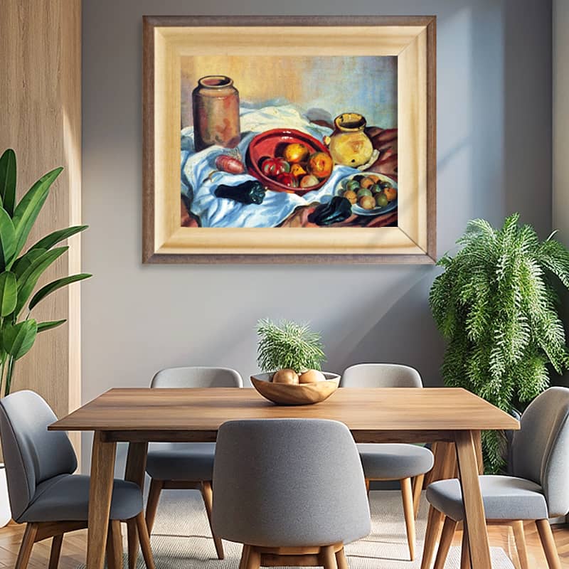 Still Life by Salvador Dali Paint by Number - Famous Vegetable Art