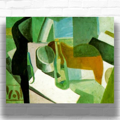 Still Life by Salvador Dali Paint by Numbers - Famous Simple Cubism Art