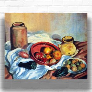 Still Life by Salvador Dali Paint by Numbers - Famous Vegetable Art