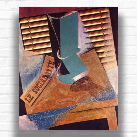 The Sunblind by Juan Gris Paint by Numbers Kit – Famous Cubist Artwork