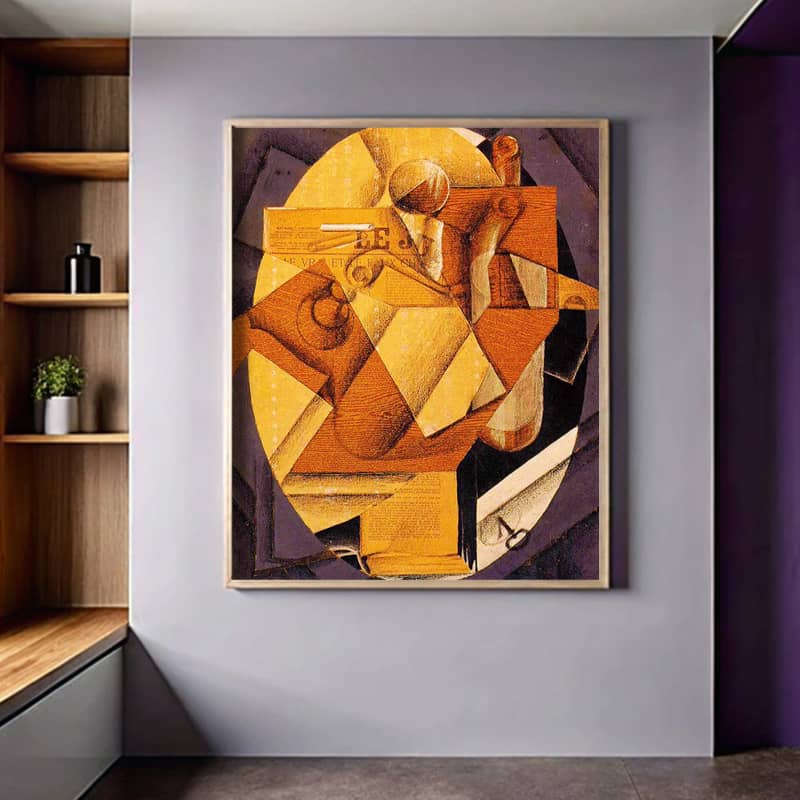 The Table by Juan Gris Paint by Number – Famous Cubist Still Life