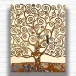 The Tree of Life by Gustav Klimt Paint by Numbers - Famous Tree Art